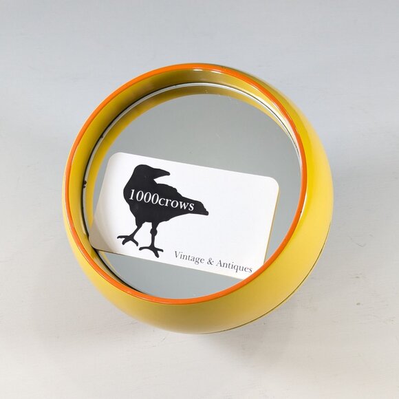 Round yellow ball mirror - Picture 2 of 8